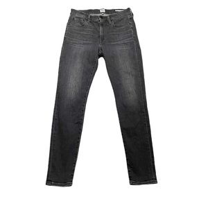 Edwin Pixie 9” Mid Rise Skinny zgrey Wash Skinny Jeans Casual Streetwear Size 26